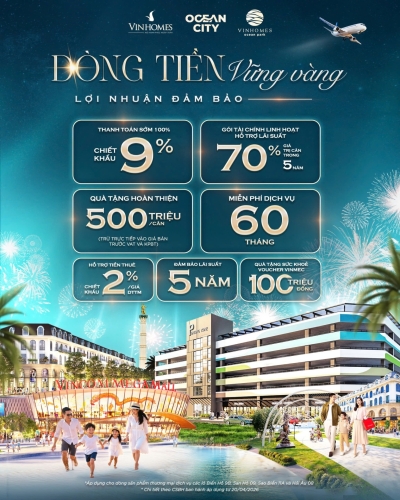 Dòng tiền vững vàng - Lợi nhuận đảm bảo