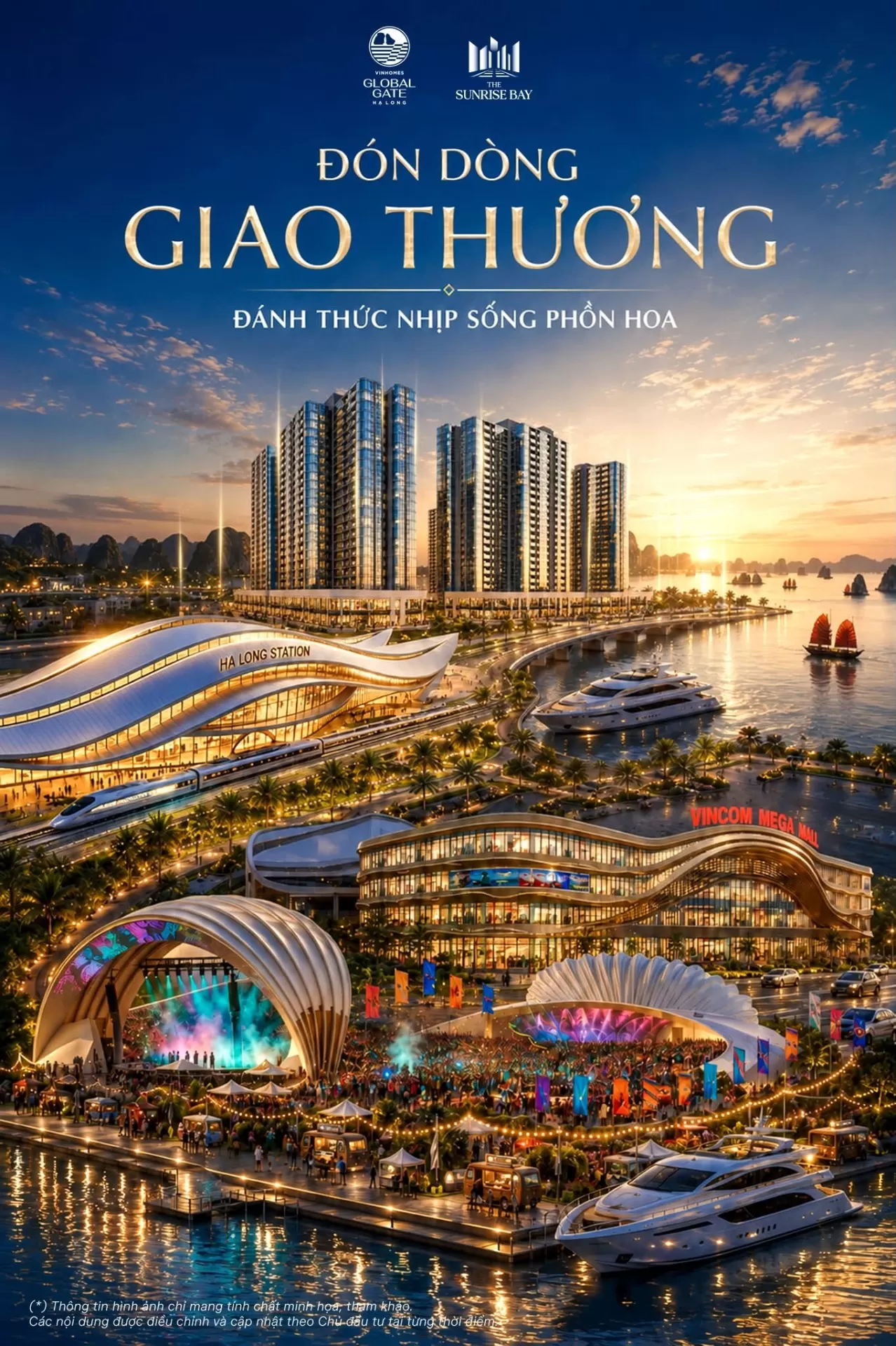 The Sunrise Bay | Đón dòng giao thương - Đánh thức nhịp sống phồn hoa