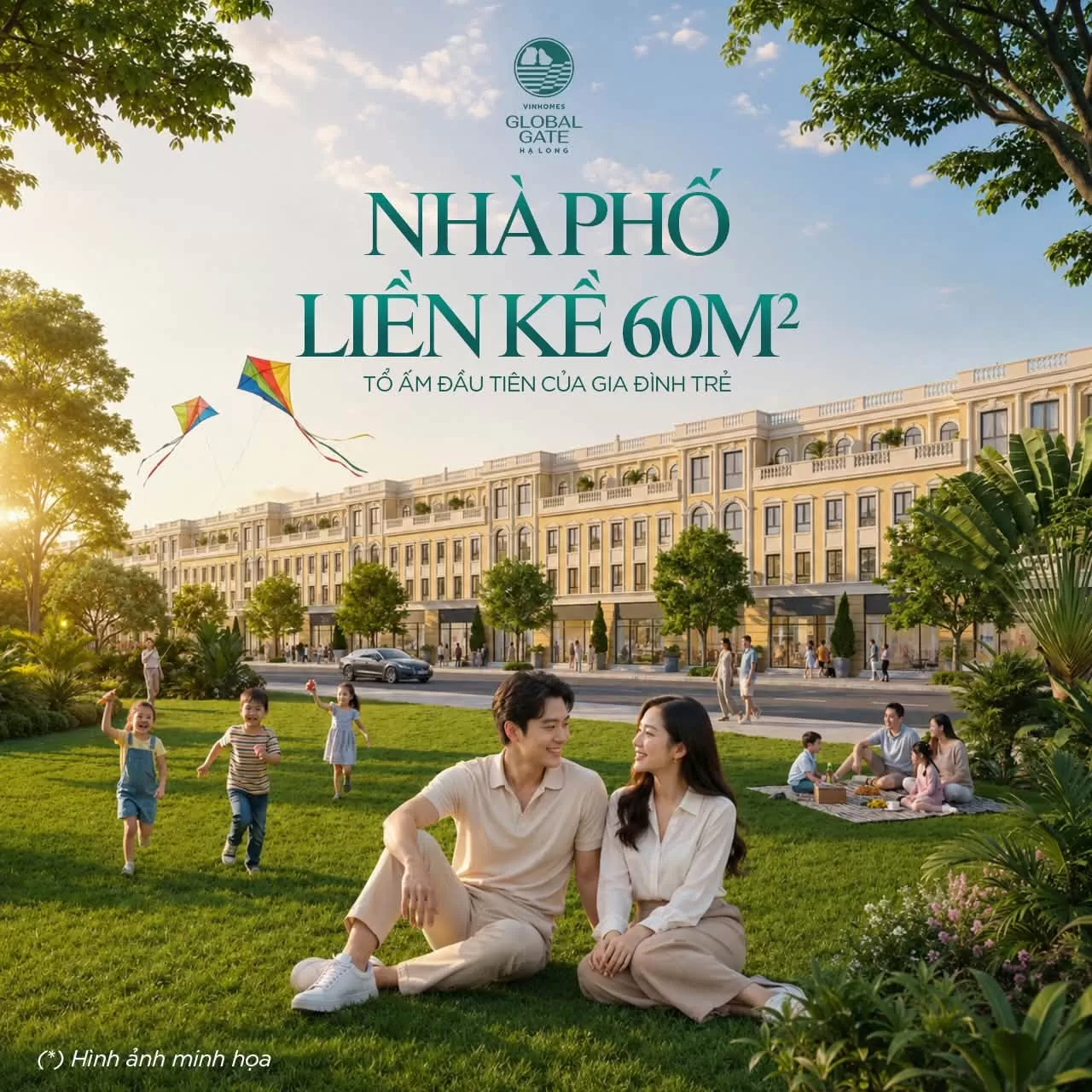Nhà phố liền kề 60m² - Tổ ấm đầu tiên của gia đình trẻ