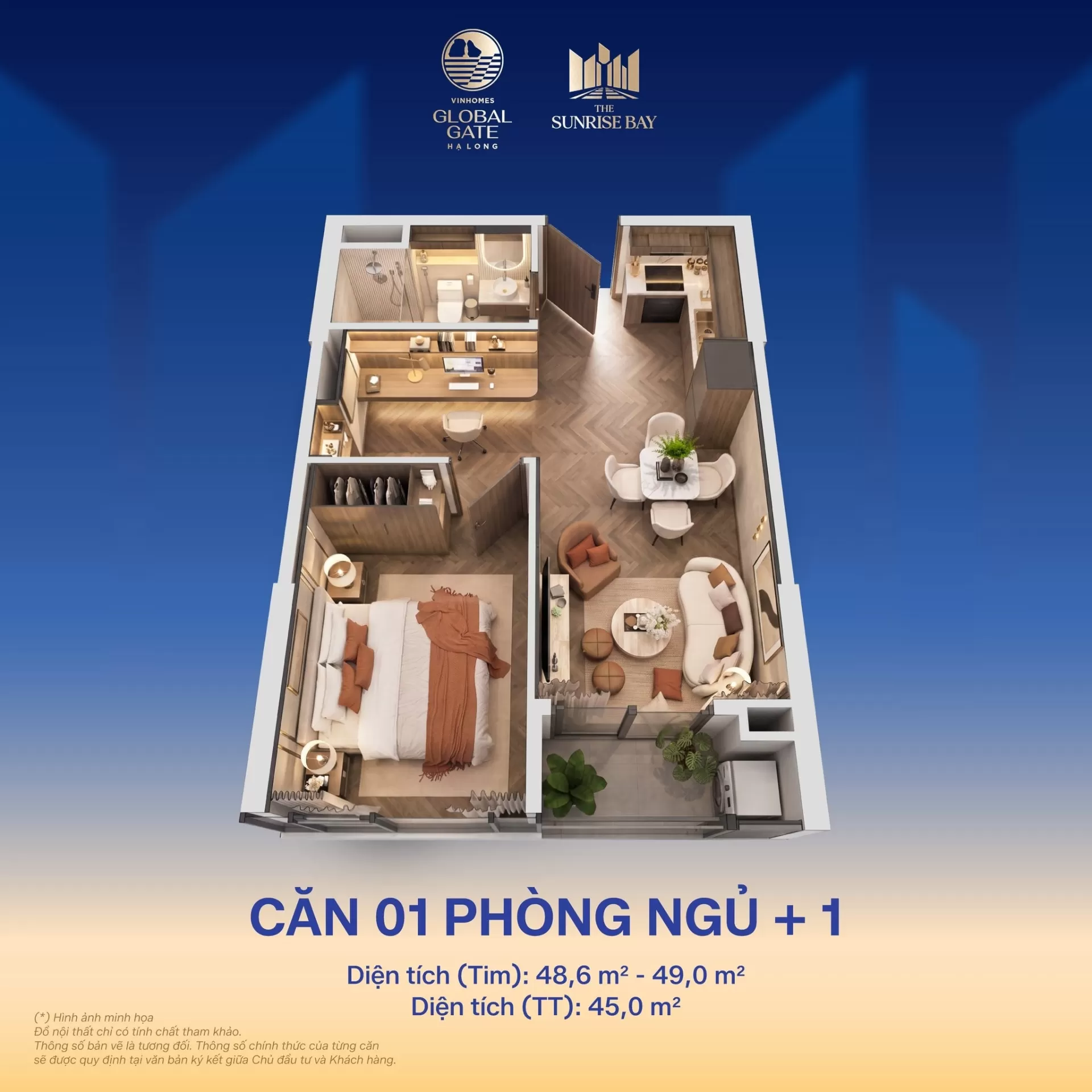 The Sunrise Bay | Layout thông minh - Chìa khóa cho cuộc sống đa tiện ích