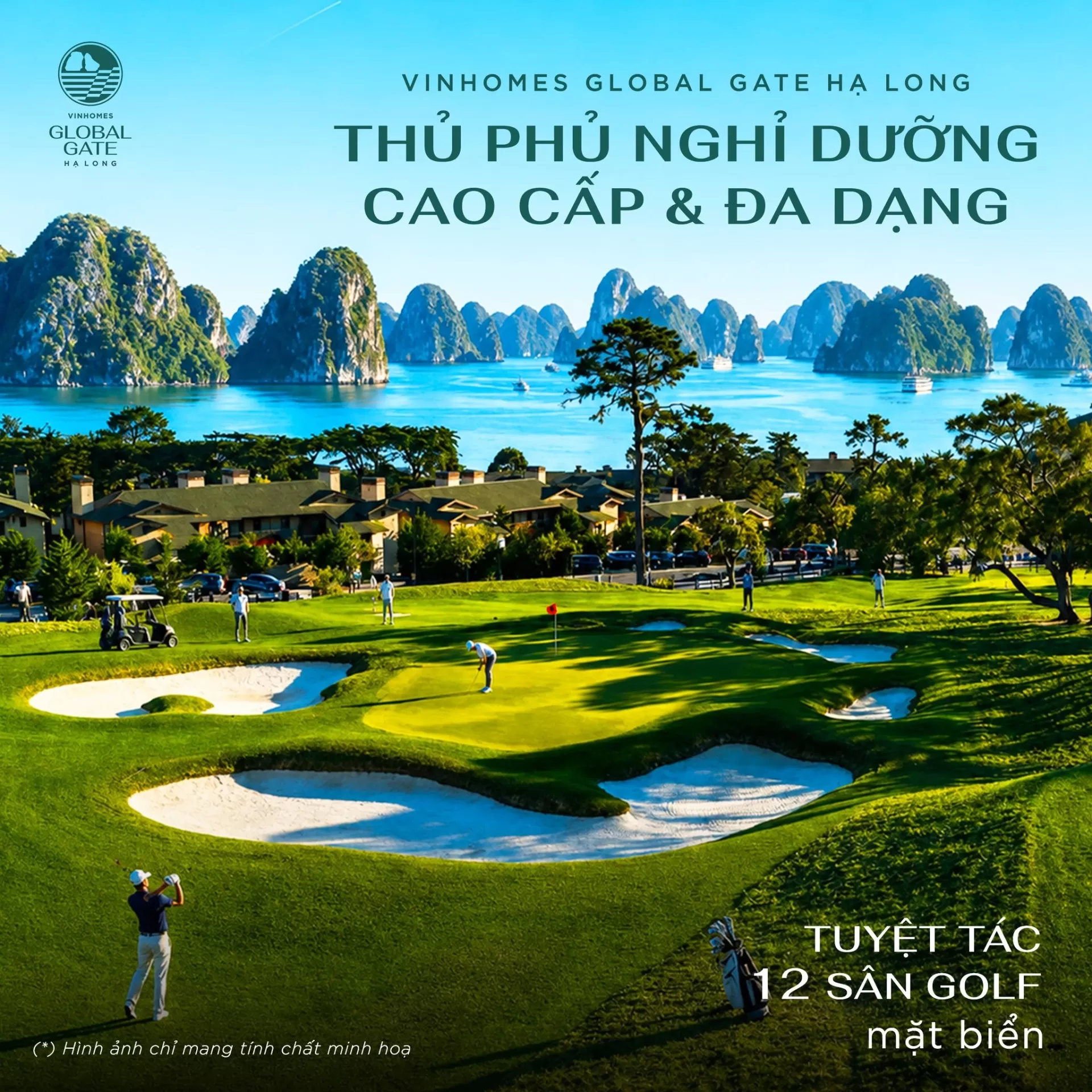 Vinhomes Global Gate Hạ Long: Thủ phủ nghỉ dưỡng cao cấp và đa dạng