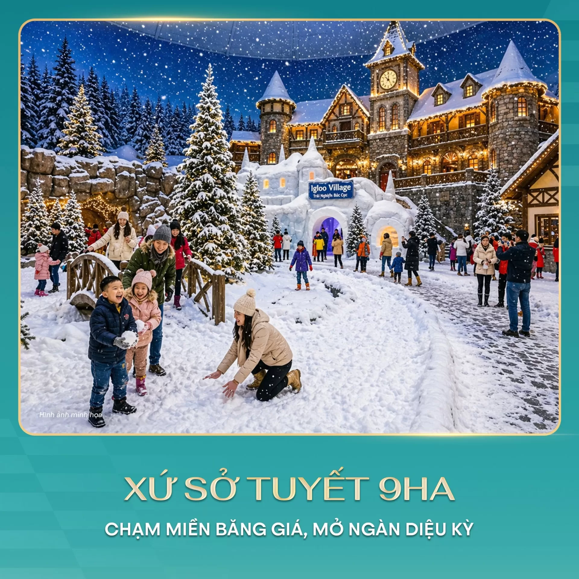 VinWonders 81ha - Bốn thế giới kỳ quan bên Vịnh Di Sản