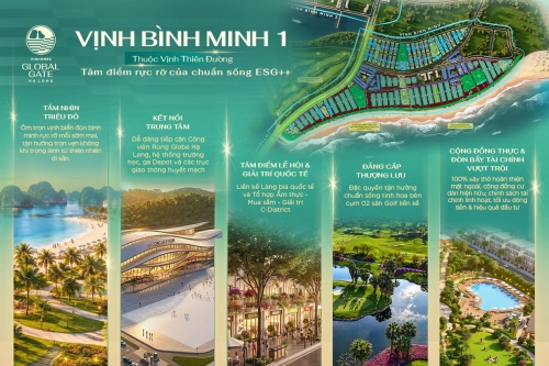Vịnh Bình Minh 1 - Tâm điểm rực rỡ của chuẩn sống ESG++