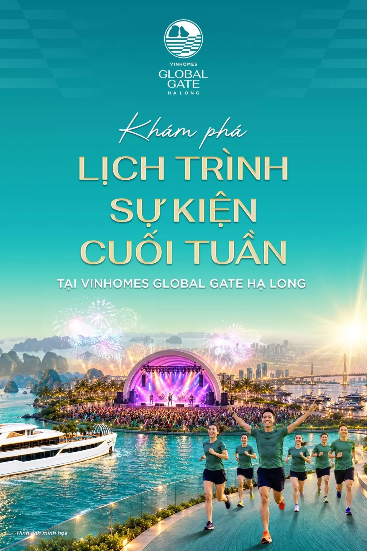 Khám phá lịch trình sự kiện cuối tuần tại Vinhomes Global Gate Hạ Long