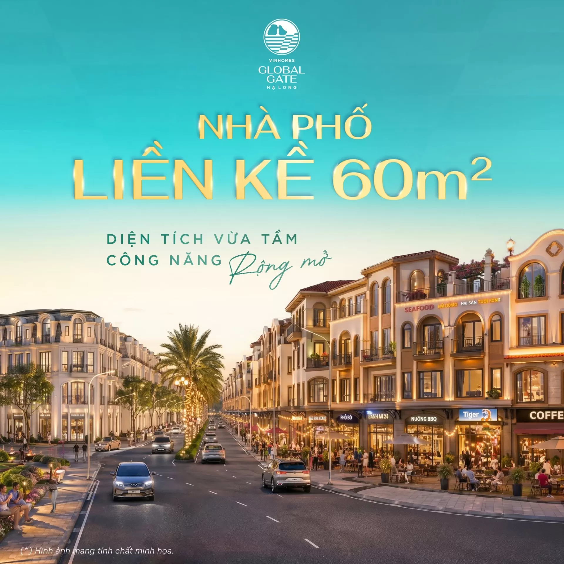 Nhà phố Liền kề 60m²: Diện tích vừa tầm - Công năng mở rộng