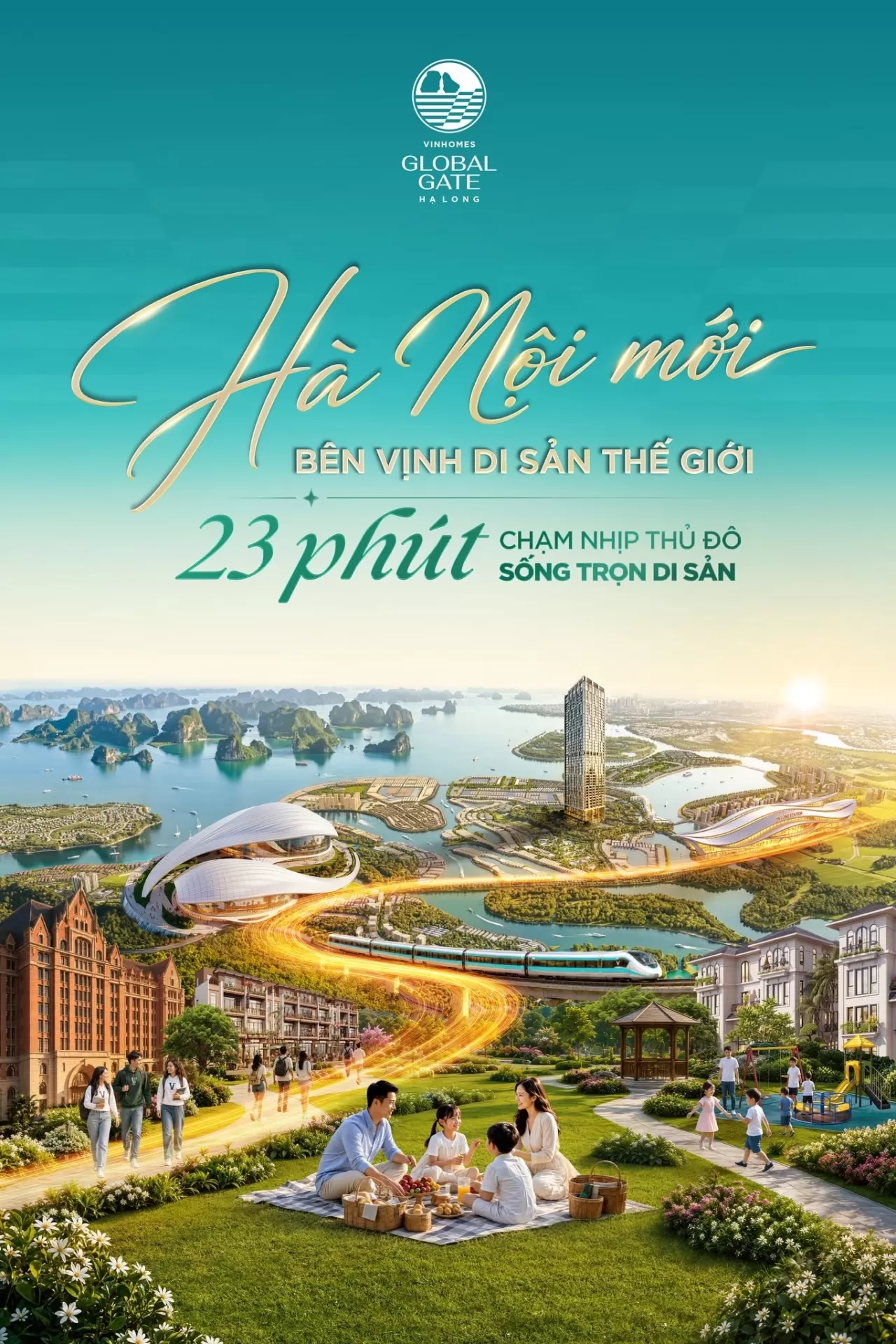 Hà Nội mới bên Vịnh Di Sản thế giới