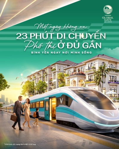 Một ngày không xa, 23 phút di chuyển - Phố thị ở đủ gần, bình yên ngay nơi mình sống