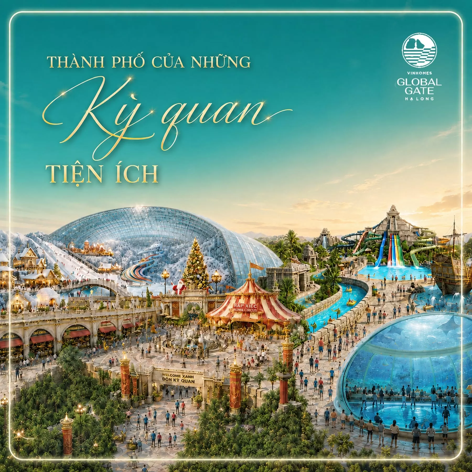 Thành phố của những kỳ quan tiện ích