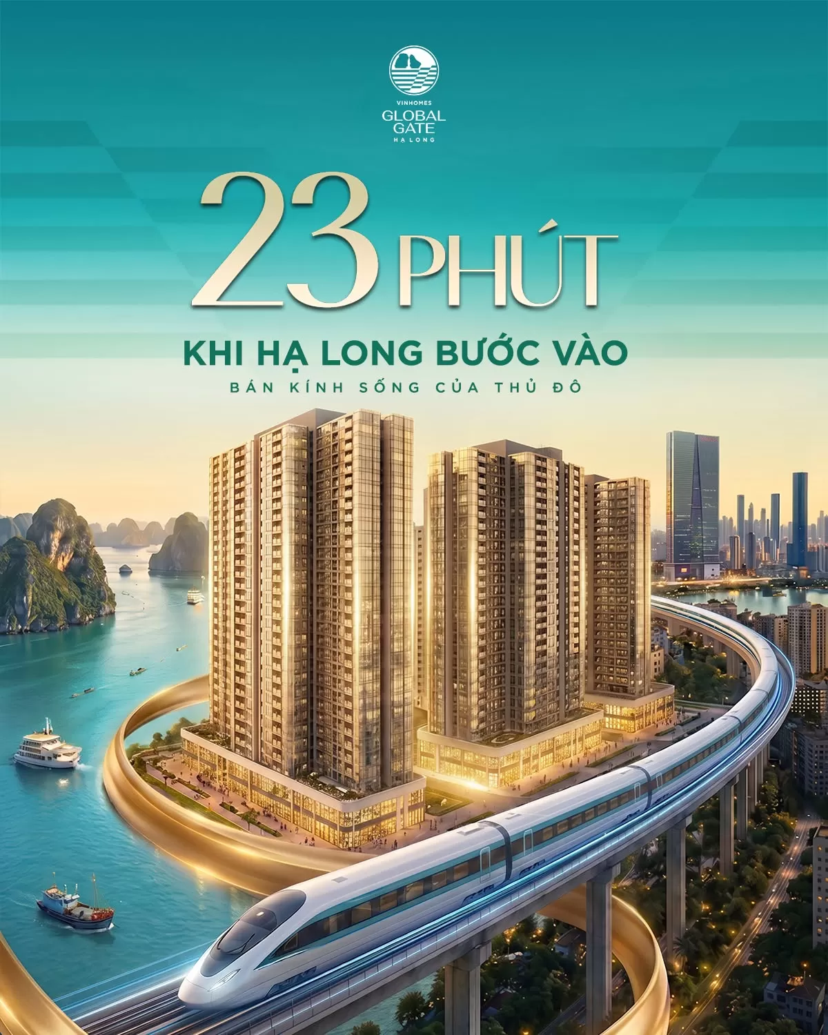 23 phút - Khi Hạ Long bước vào bán kính sống của Thủ Đô