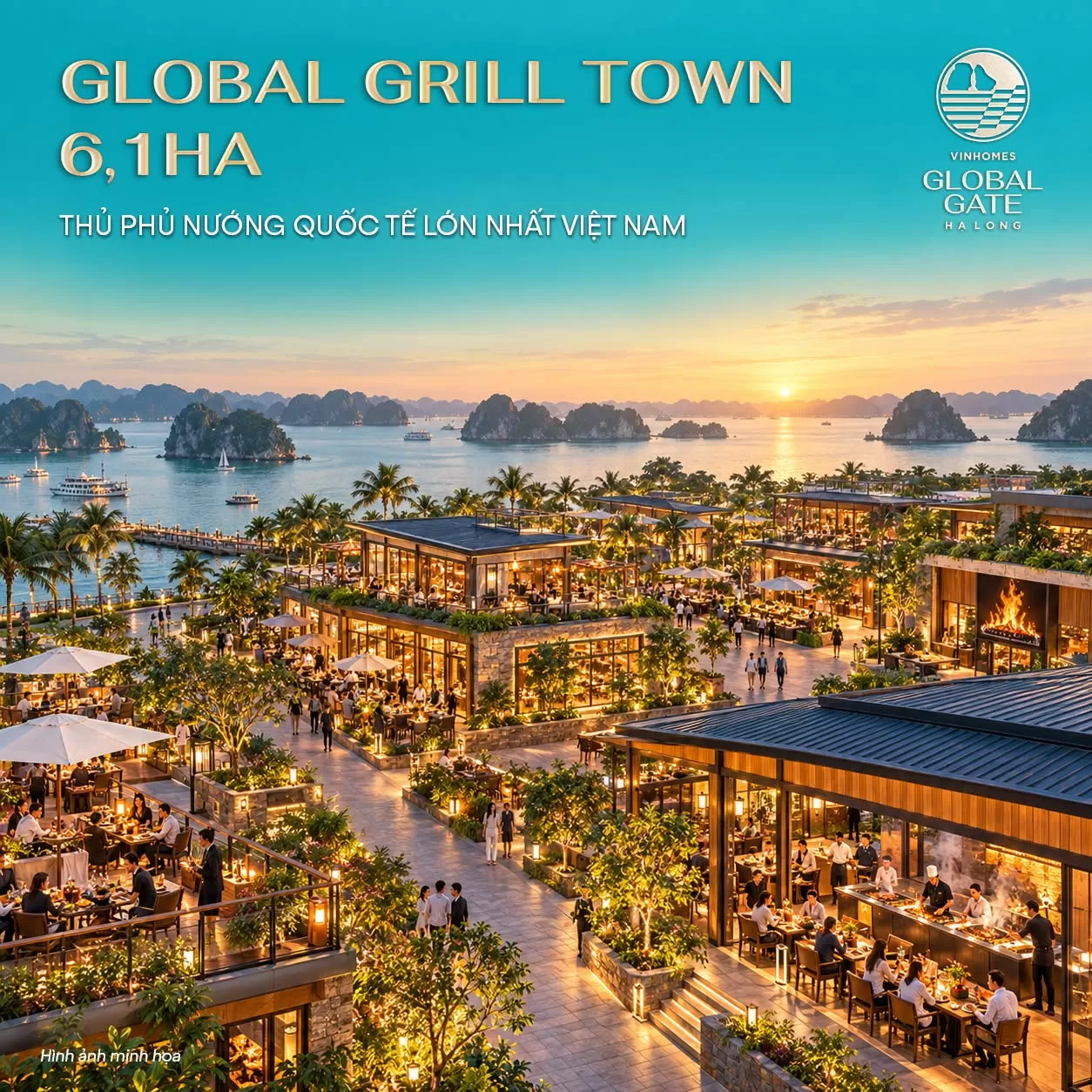 Vinhomes Global Gate Hạ Long - Thành phố của những biểu tượng hàng đầu Việt Nam
