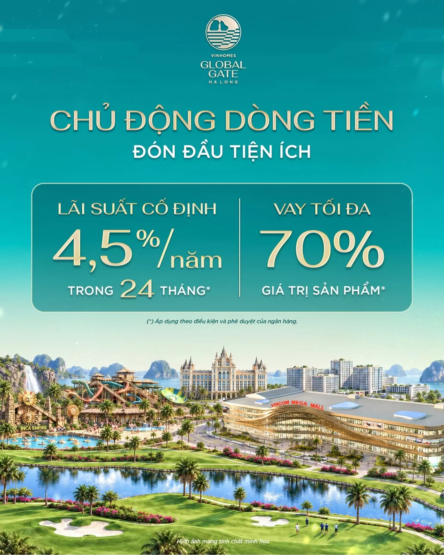 Lãi suất cố định 4,5%/năm: Chủ động dòng tiền - Đón đầu diện mạo mới
