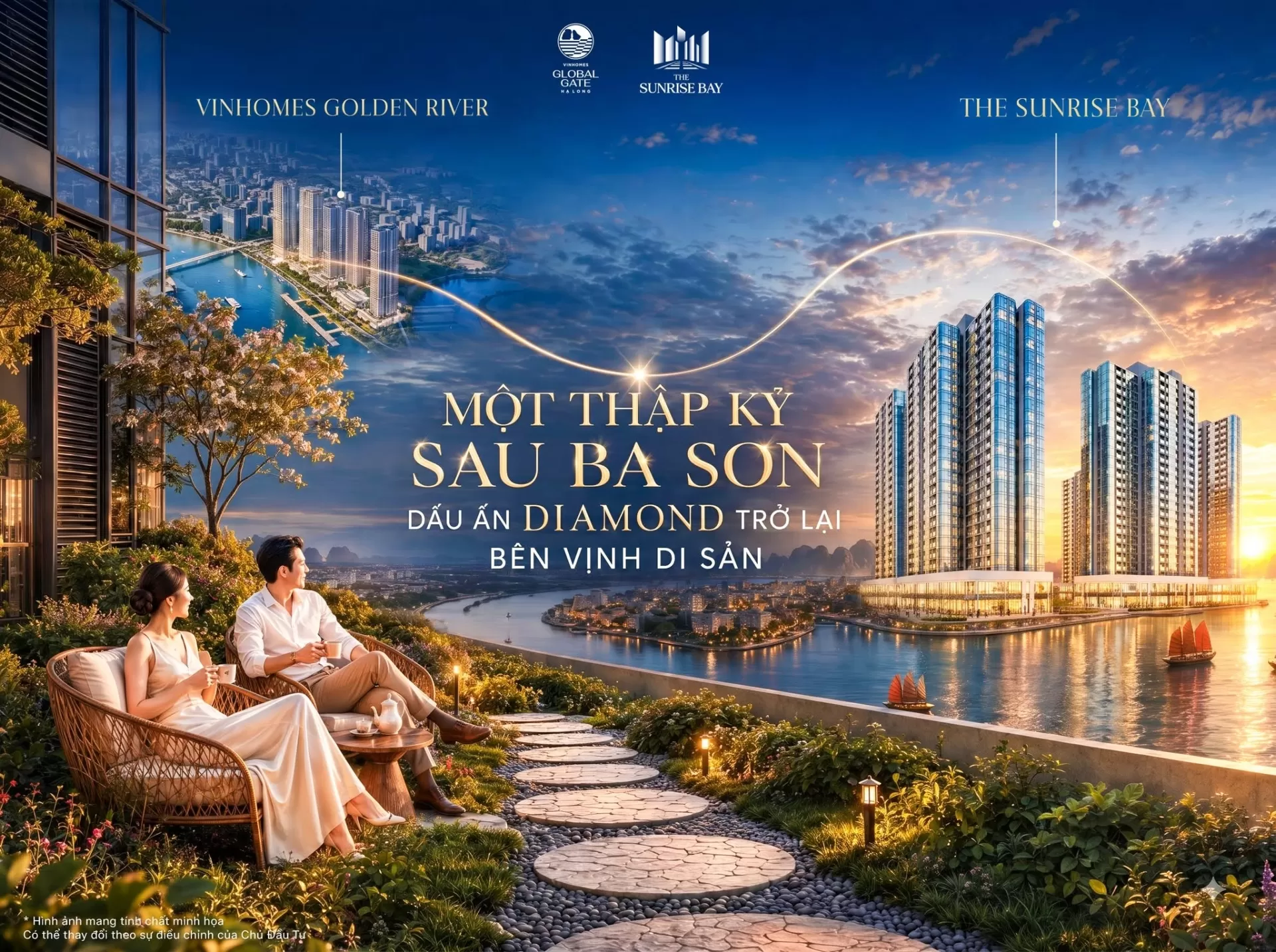 Một thập kỷ sau Ba Son - Dấu ấn Diamond trở lại bên Vịnh Di Sản