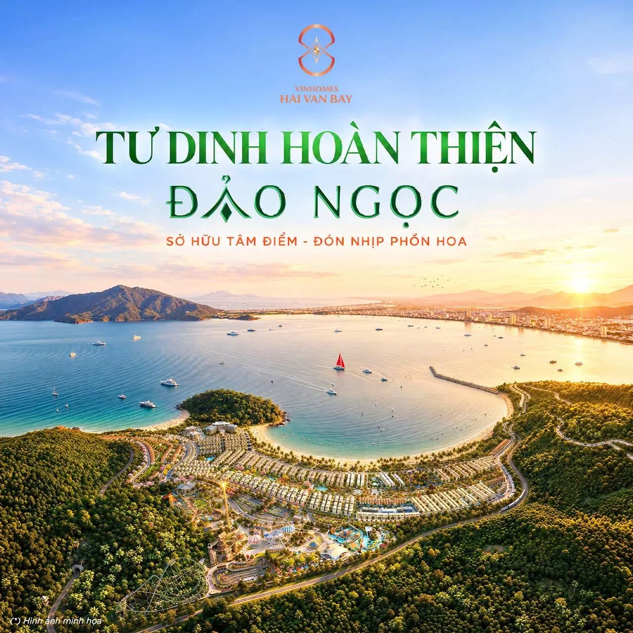 Tư dinh hoàn thiện Đảo Ngọc - Sở hữu tâm điểm, đón nhịp phồn hoa