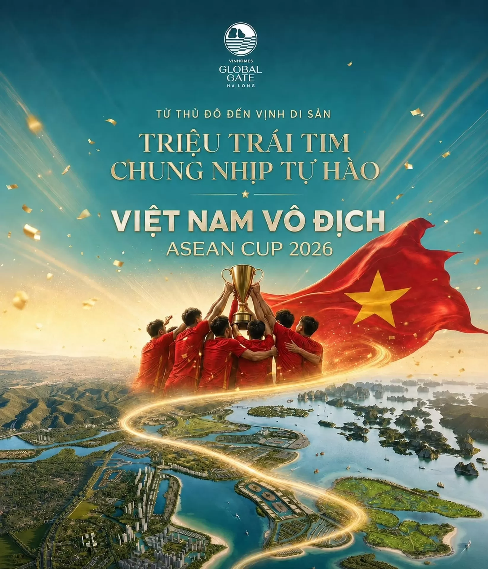 Việt Nam vô địch - Triệu trái tim chung nhịp tự hào