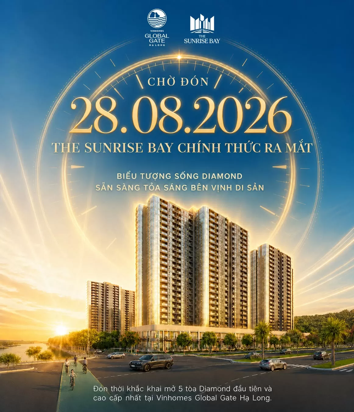 Chờ đón 28.08.2026 - The Sunrise Bay chính thức ra mắt