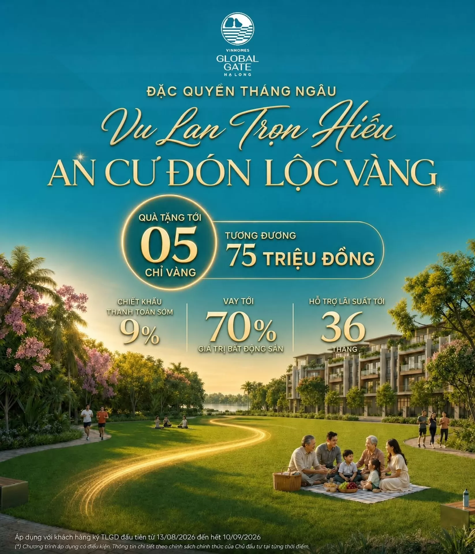 Vu Lan trọn Hiếu - An cư đón Lộc Vàng