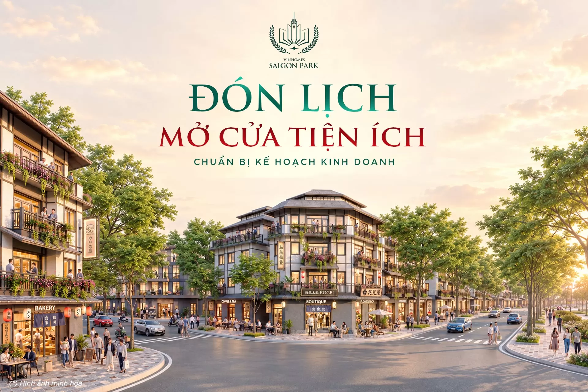 Đón lịch mở cửa tiện ích - Chủ động kế hoạch An cư & Kinh doanh
