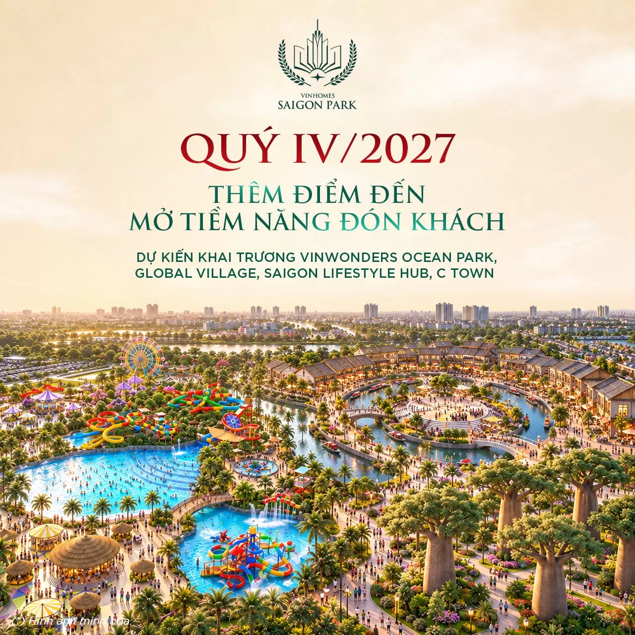 Đón lịch mở cửa tiện ích - Chủ động kế hoạch An cư & Kinh doanh
