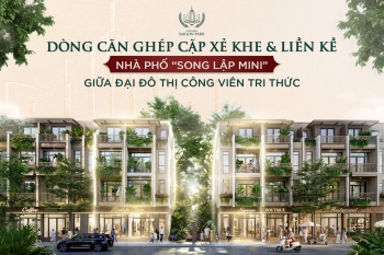 Dòng sản phẩm ghép cặp song phẩm Liền kề và Xẻ khe - 