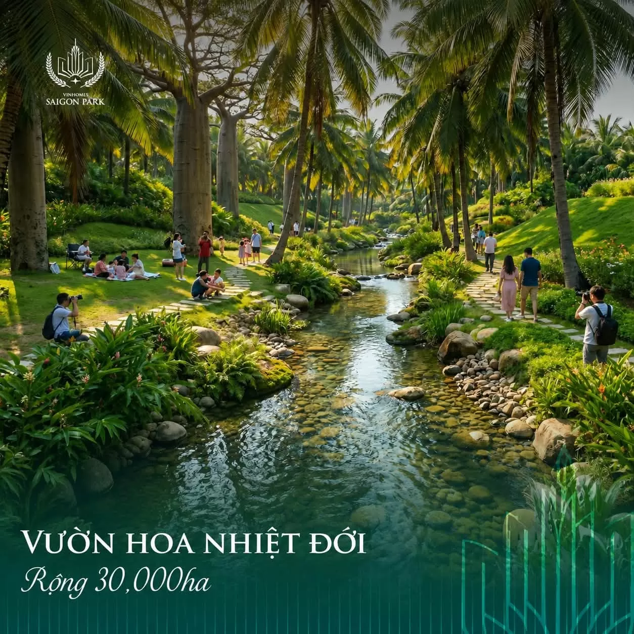 Botanica Park - 27ha thế giới bách thảo giữa lòng đại đô thị