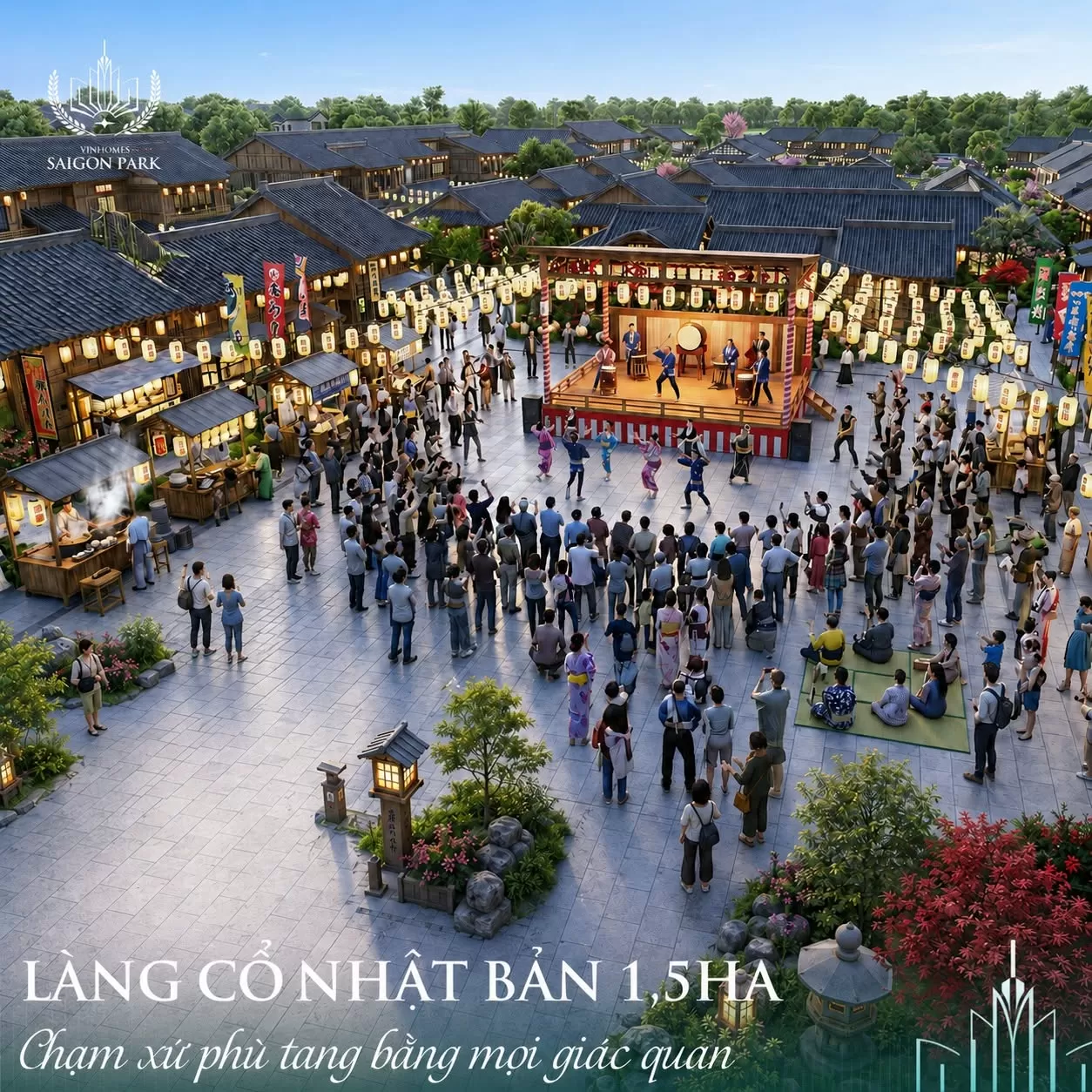 Zen Park 85ha - Miền sống cân bằng mang cảm hứng Karuizawa