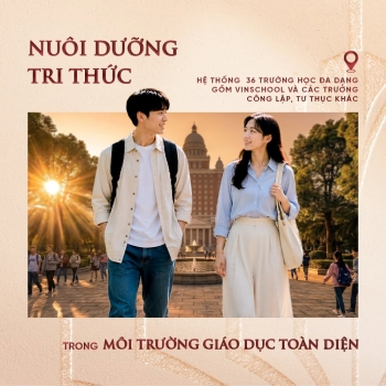 Sống tại Vinhomes Saigon Park: Khi tri thức là di sản, học tập là hành trình trọn đời