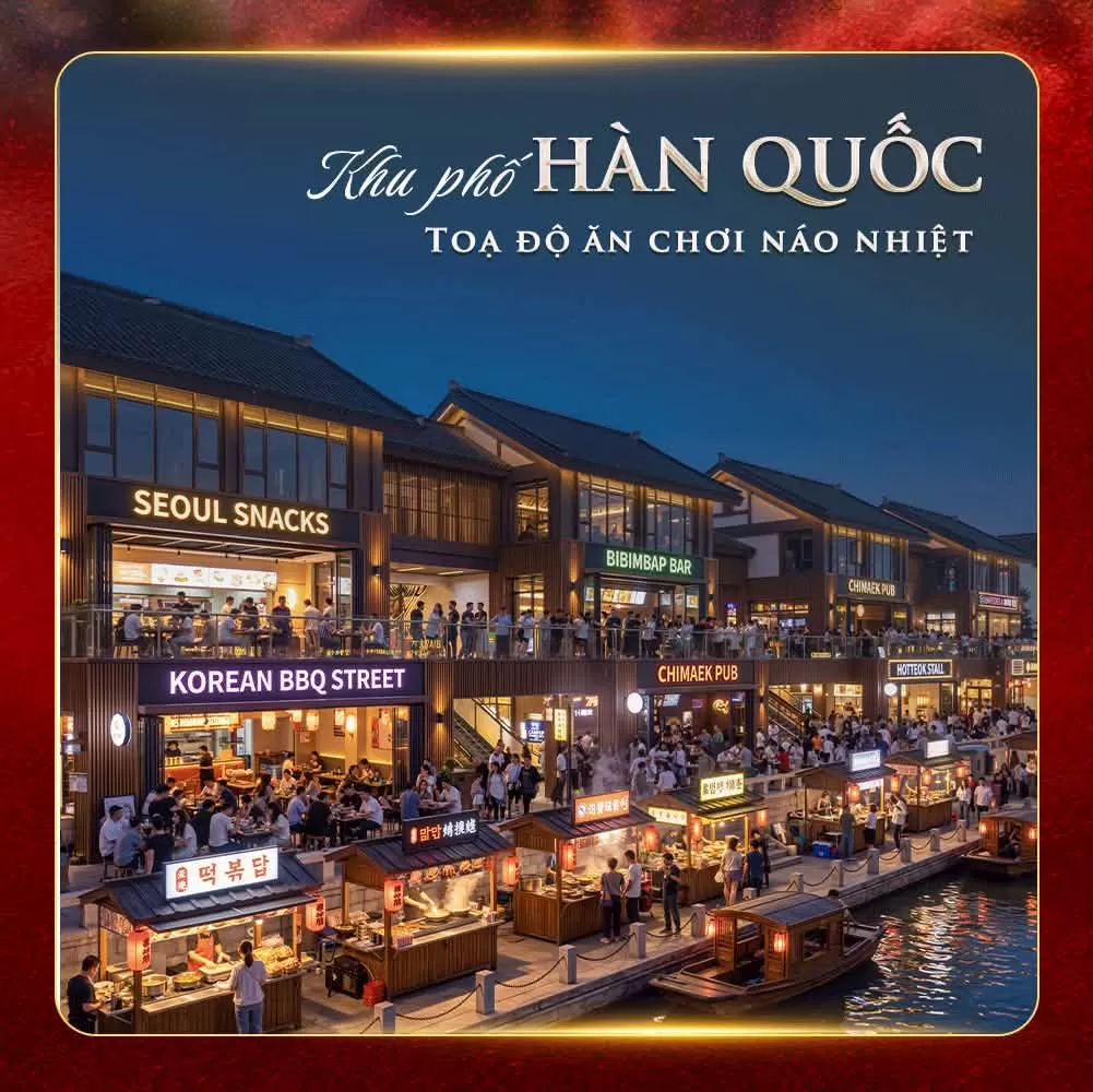 Global Village - Nơi cả thế giới giao thoa giữa lòng Vinhomes Sài Gòn Park