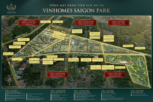Công bố vũ trụ tiện ích tại Thành phố Công viên Tri thức Vinhomes SaiGon Park