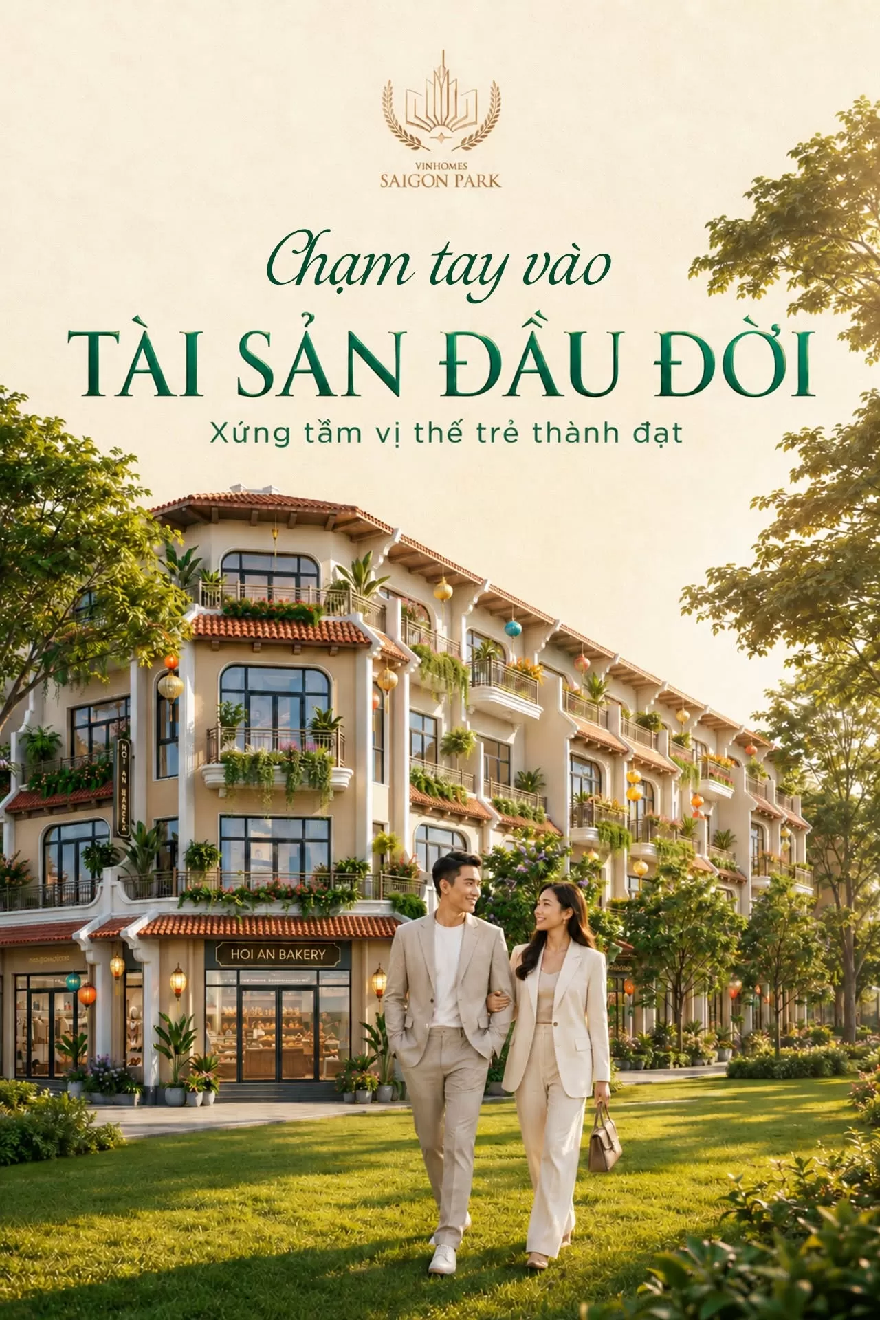 Vinhomes Saigon Park - Chạm tay vào tài sản đầu đời, xứng tầm vị thế trẻ thành đạt chỉ từ 1,6 tỷ
