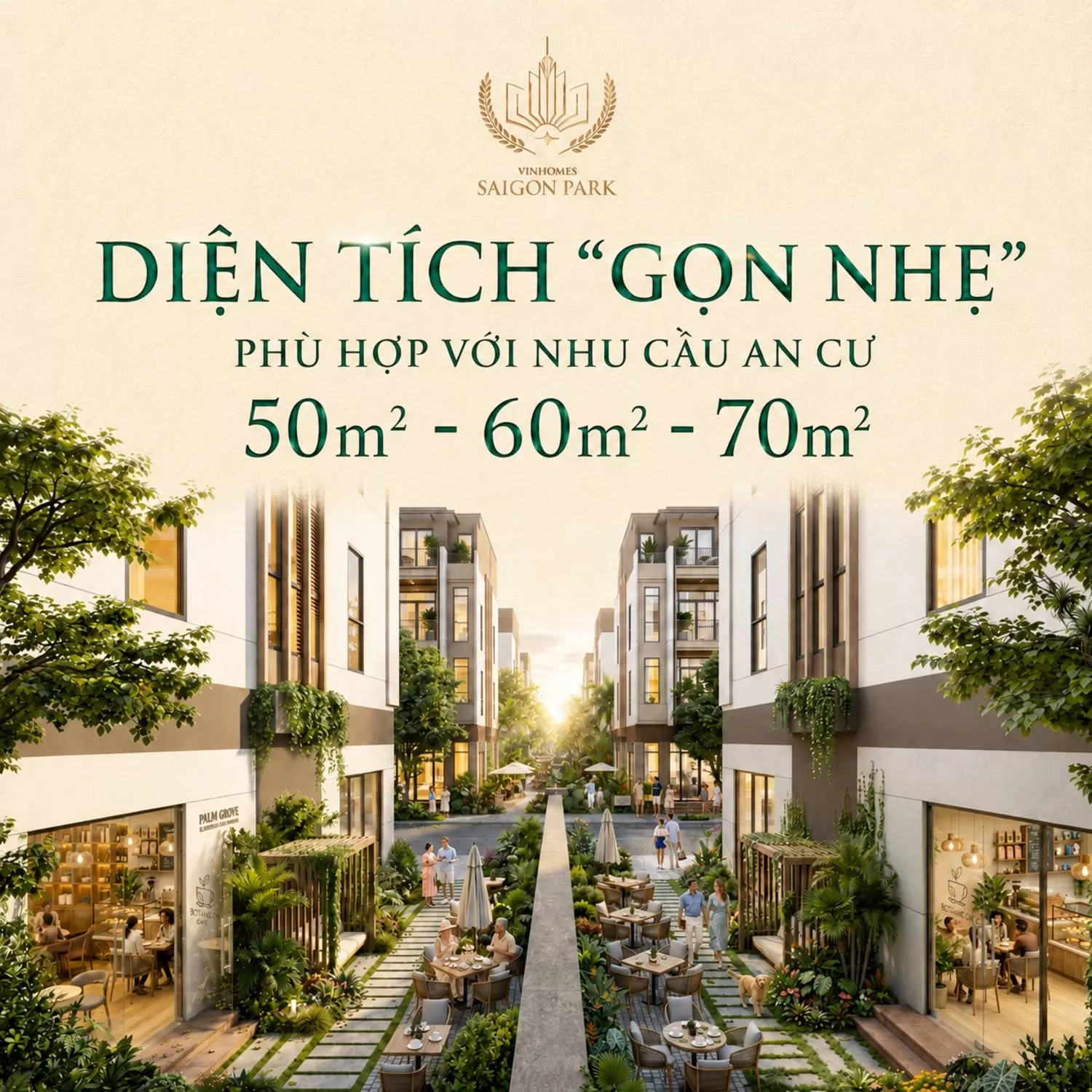 Vinhomes Saigon Park - Chạm tay vào tài sản đầu đời, xứng tầm vị thế trẻ thành đạt chỉ từ 1,6 tỷ