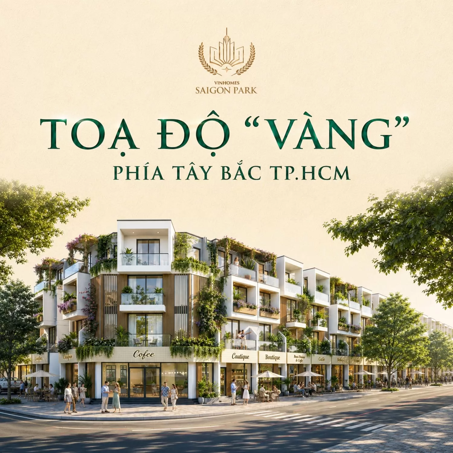Vinhomes Saigon Park - Chạm tay vào tài sản đầu đời, xứng tầm vị thế trẻ thành đạt chỉ từ 1,6 tỷ