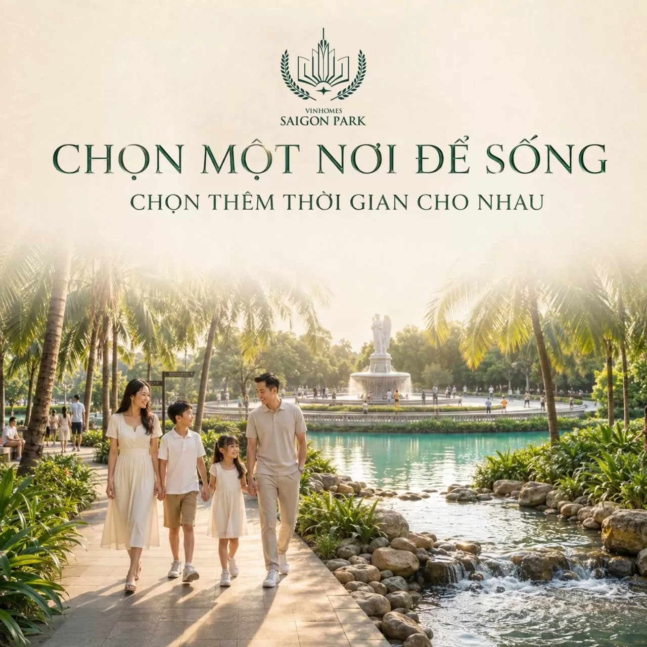 Về Saigon Park - Sống một tương lai mới