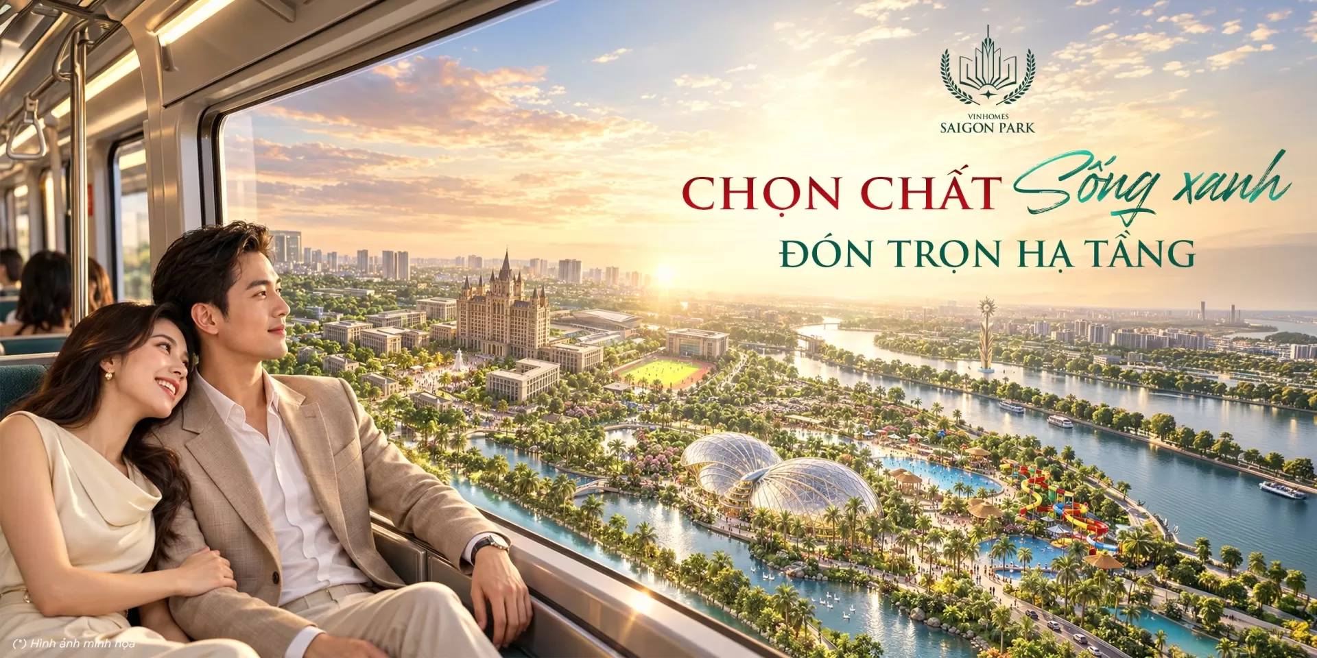 Chọn chất sống xanh - Đón trọn hạ tầng