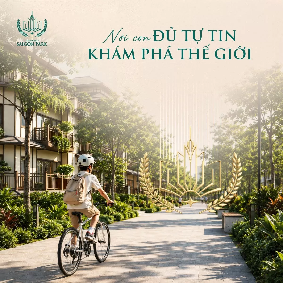 Vinhomes Saigon Park - Nơi bạn đủ an tâm để con tự do lớn lên