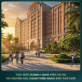 Quần thể 150ha Trường Đại học trong nước và Quốc tế - Hạt nhân tri thức - Học thuật mới Tây Bắc TP.HCM