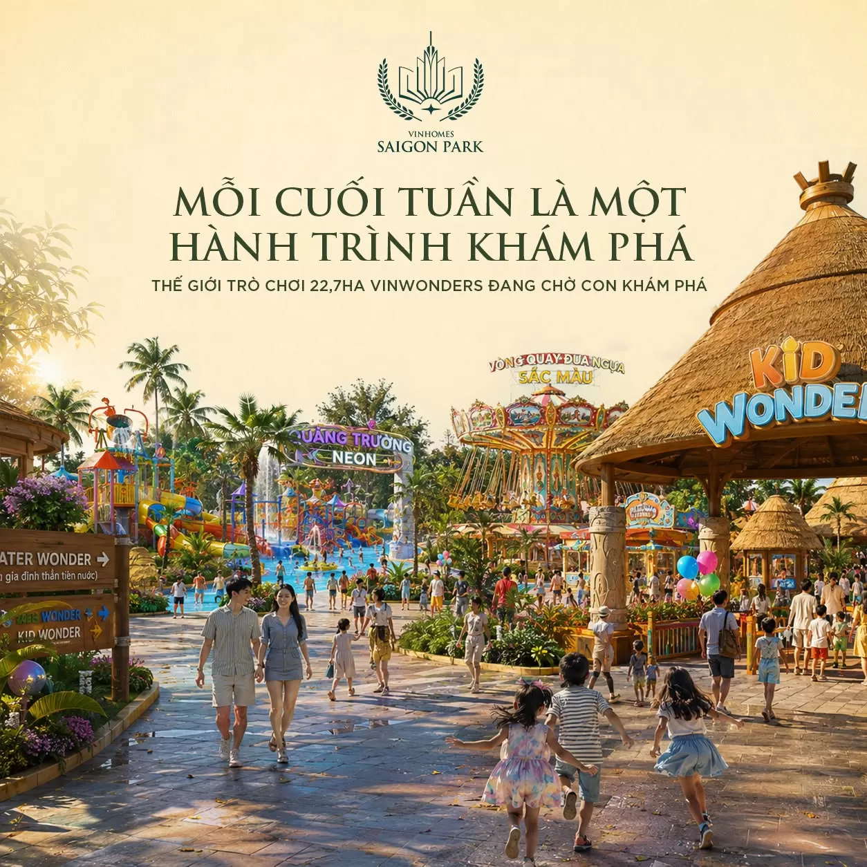 Nơi tuổi thơ của con được trở nên trọn vẹn