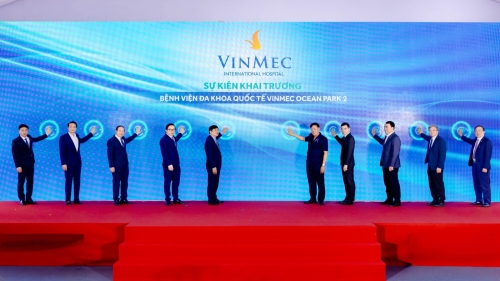 Bệnh viện đa khoa quốc tế Vinmec Ocean Park 2 chính thức khai trương và đi vào hoạt động