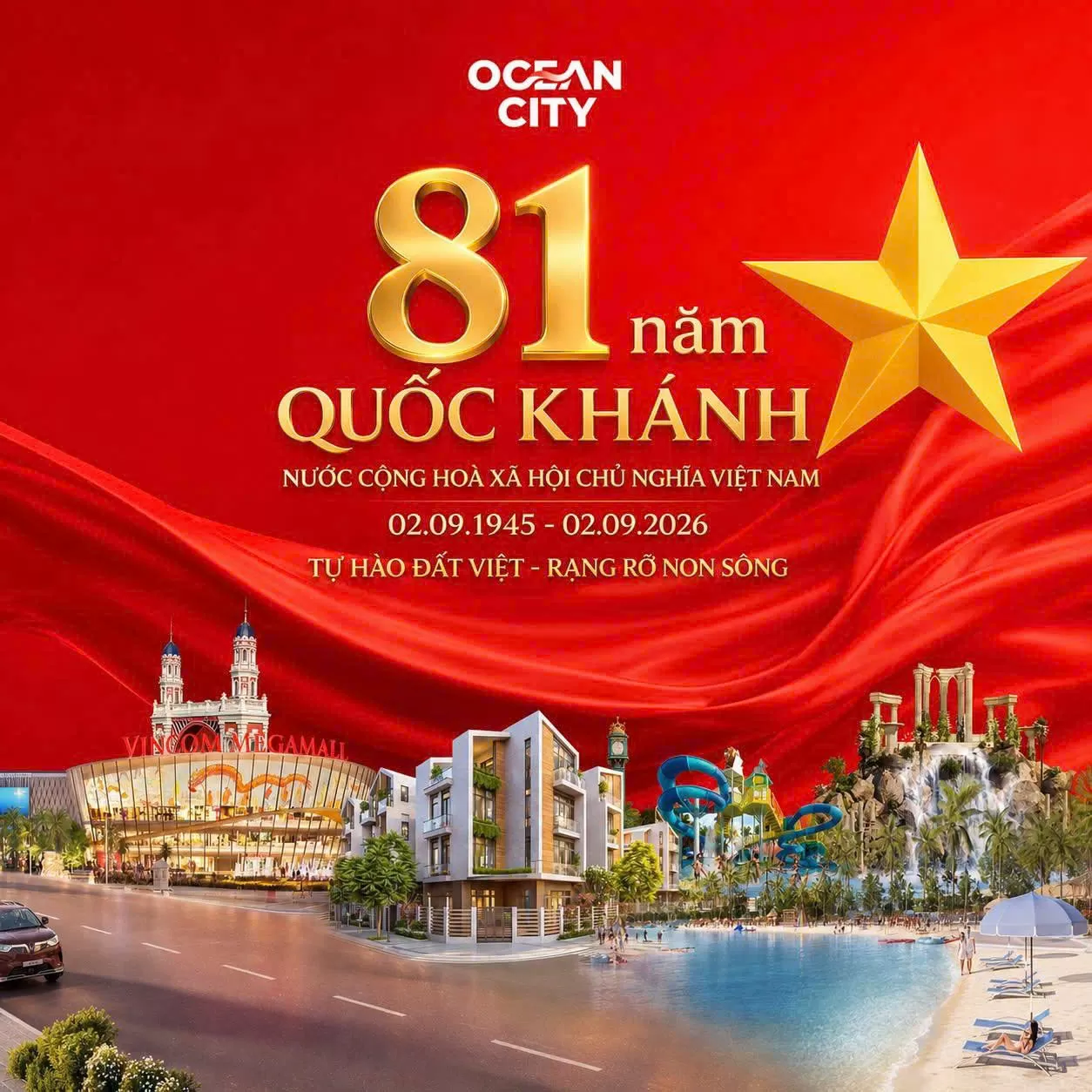 81 năm Quốc Khánh 02/09 - Tự hào Đất Việt, rạng rỡ Non Sông