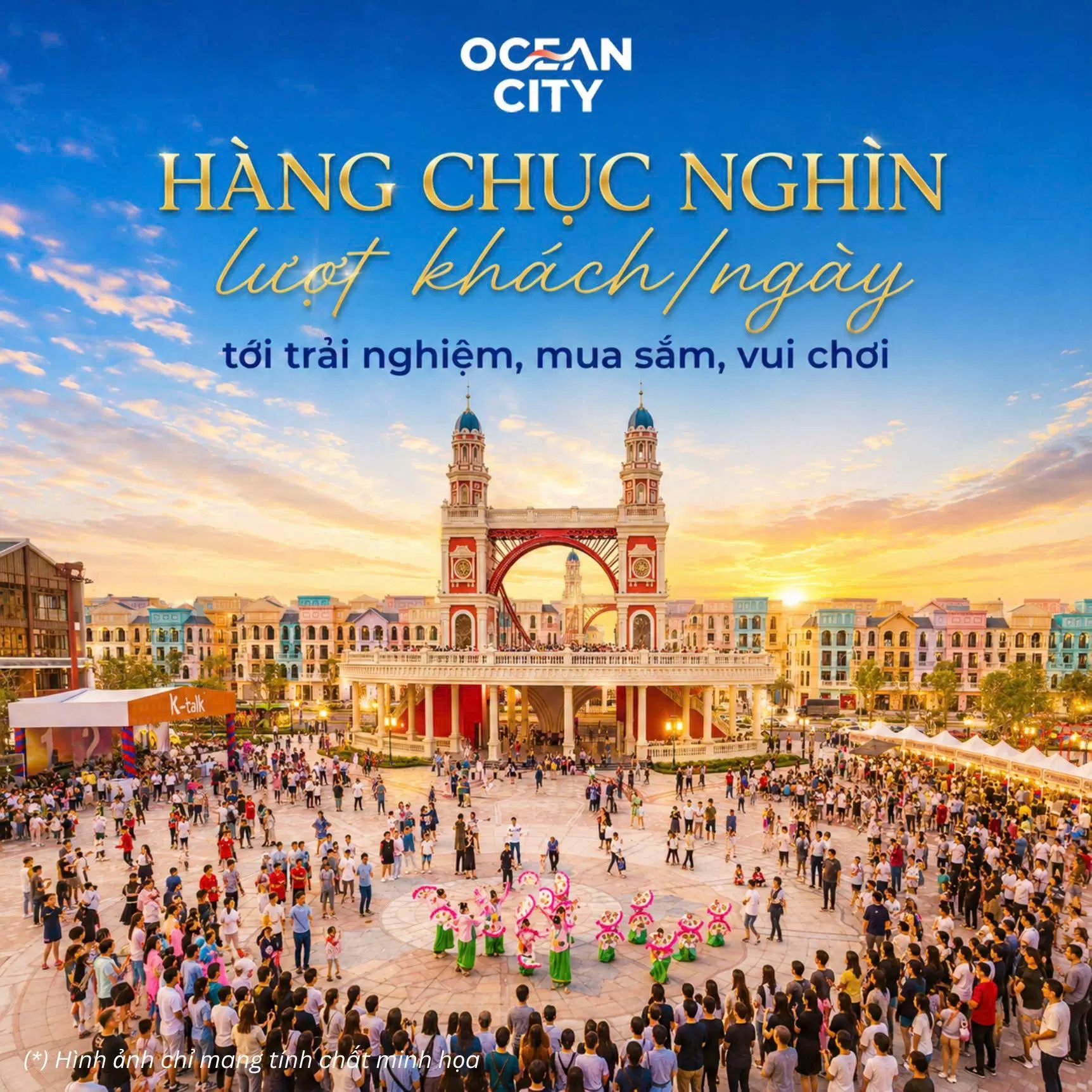 Ocean City - Điểm tụ của gần 150.000 cư dân tinh hoa tương lai