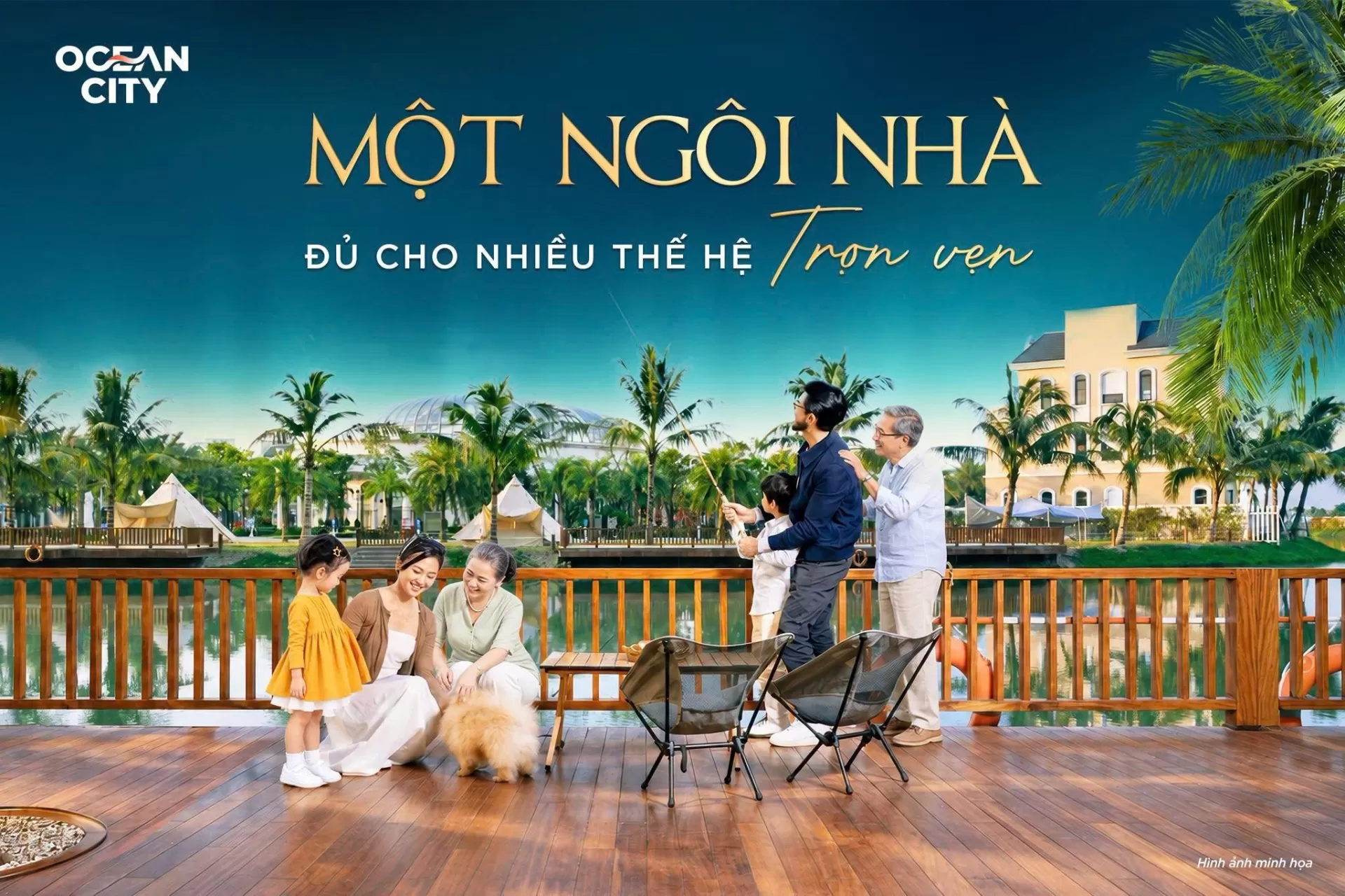 Ocean City đủ đầy cho nhiều thế hệ sống trọn vẹn