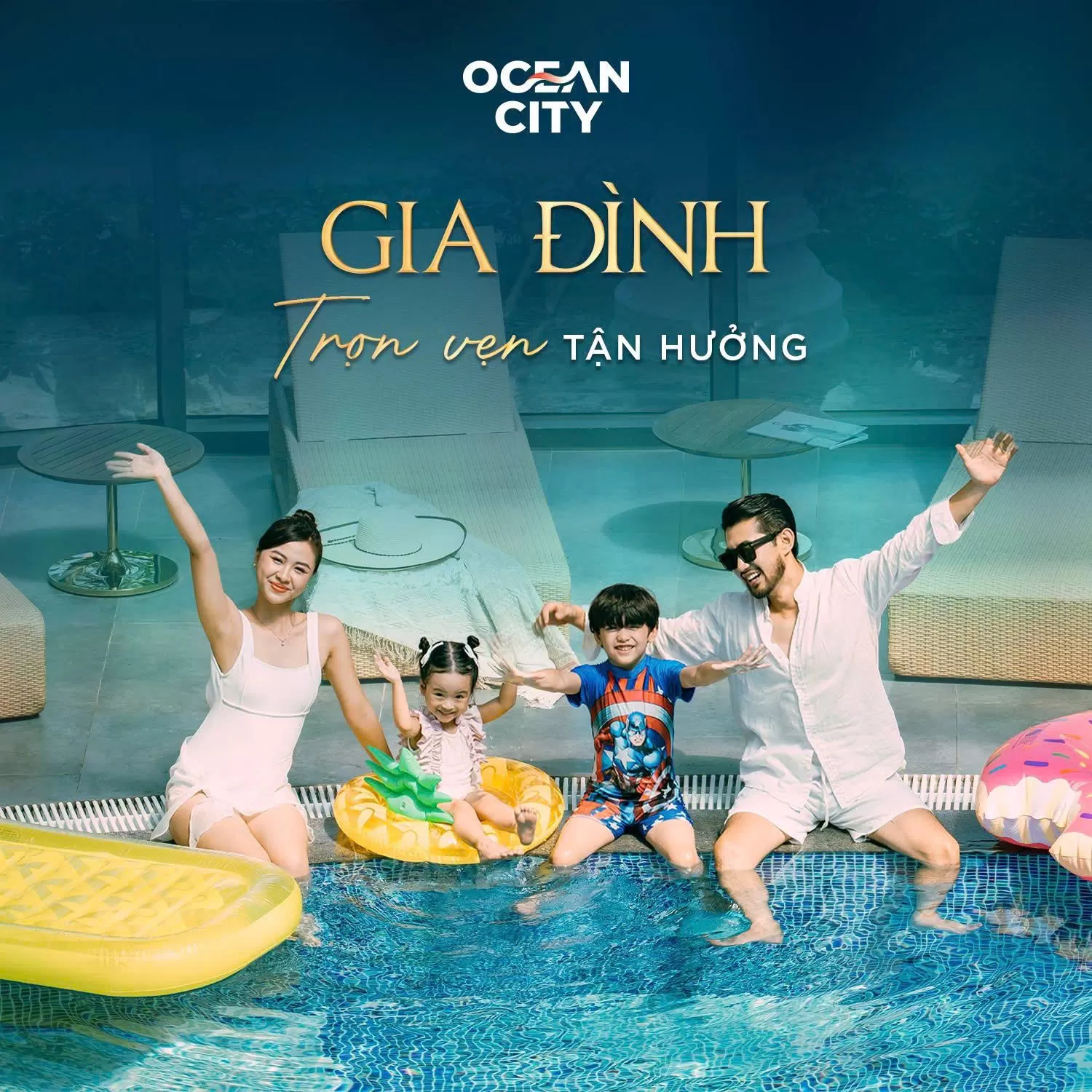 Ocean City đủ đầy cho nhiều thế hệ sống trọn vẹn