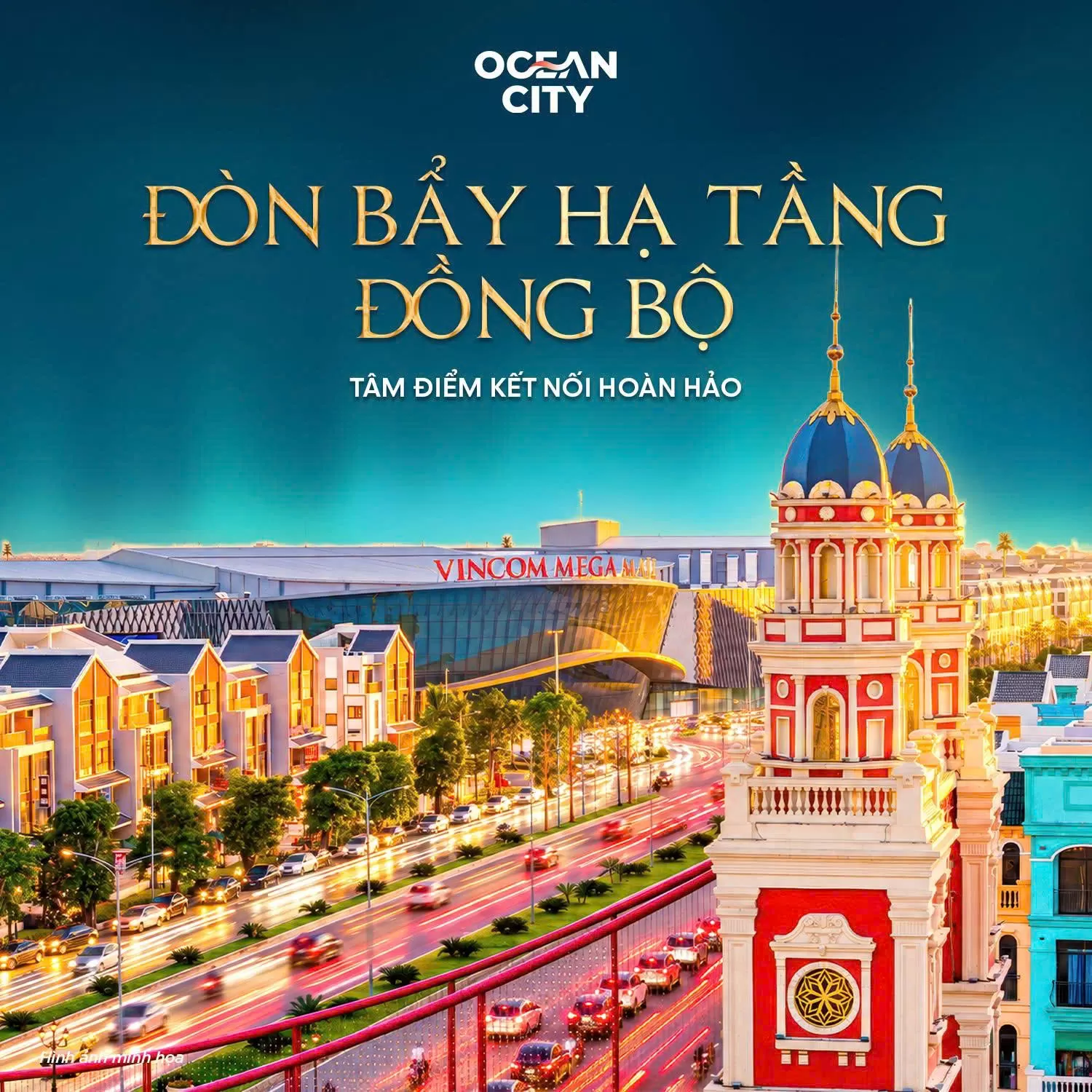 Ocean City - Nơi dòng tiền thông minh tìm về cực tăng trưởng mới của Thủ Đô