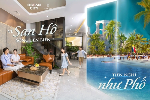 Về San Hô sống bên biển - Tiện nghi như phố
