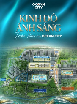 Kinh Đô Ánh Sáng - Trái tim phồn hoa của Ocean City, Downtown mới Phía Đông Hà Nội