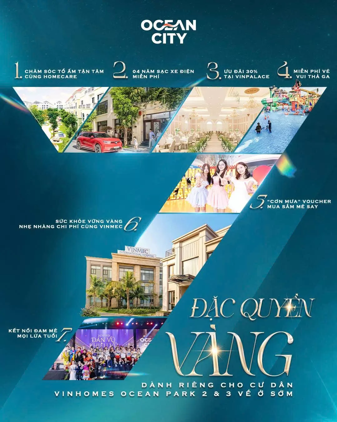 7 đặc quyền vàng dành riêng cư dân Vinhomes Ocean Park 2 & 3 về ở sớm