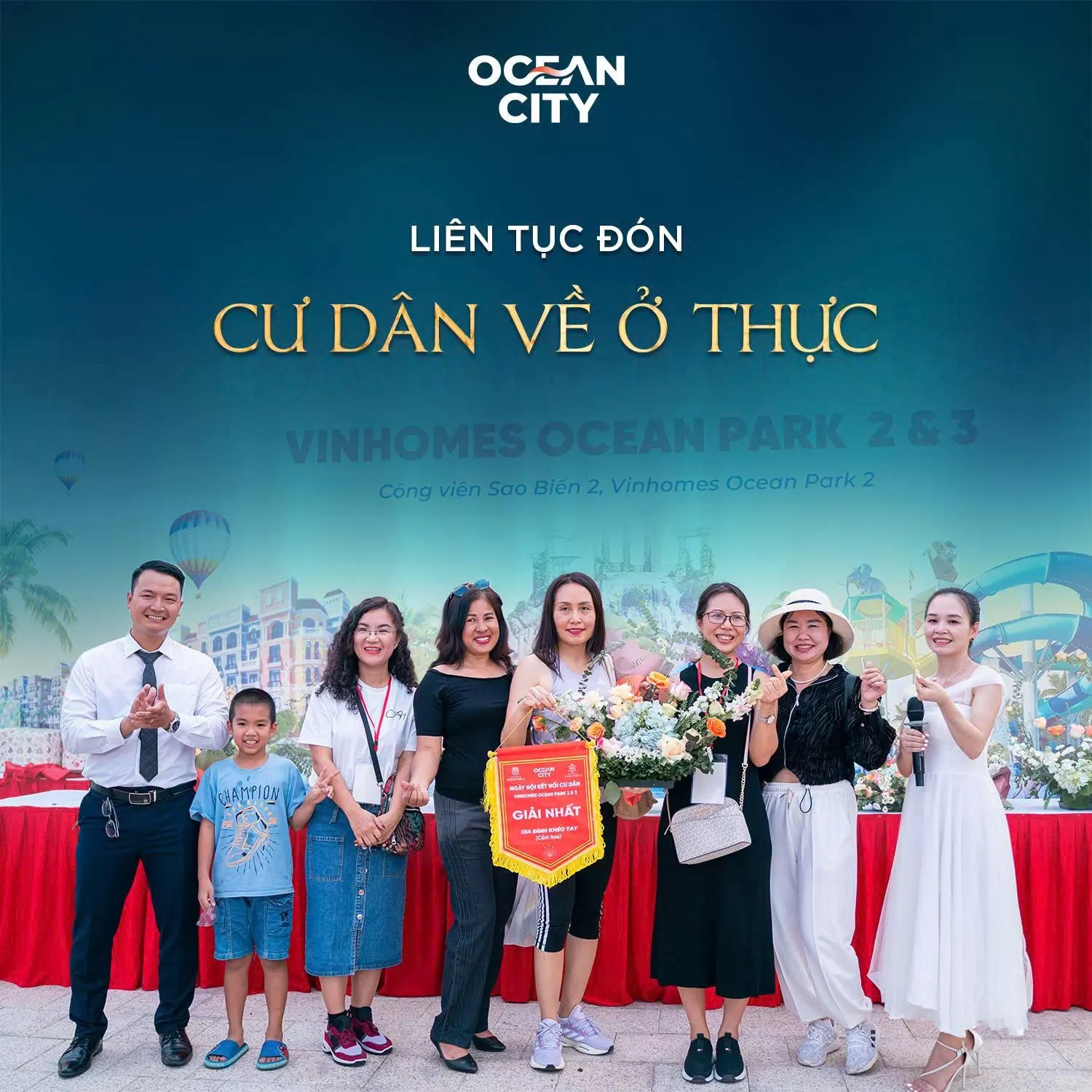 Ocean City - Nơi tài sản được đặt giữa hệ sinh thái nhu cầu đa tầng