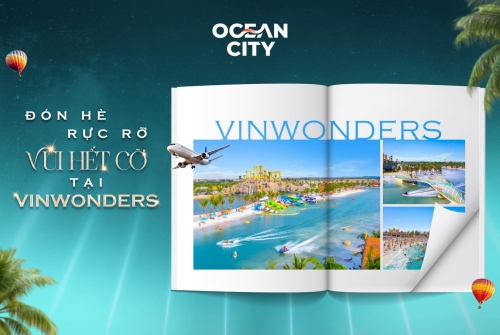 Đón hè rực rỡ, vui hết cỡ tại VinWonders