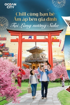 Chill cùng bạn bè, ấm áp bên gia đình tại Làng nướng Sake