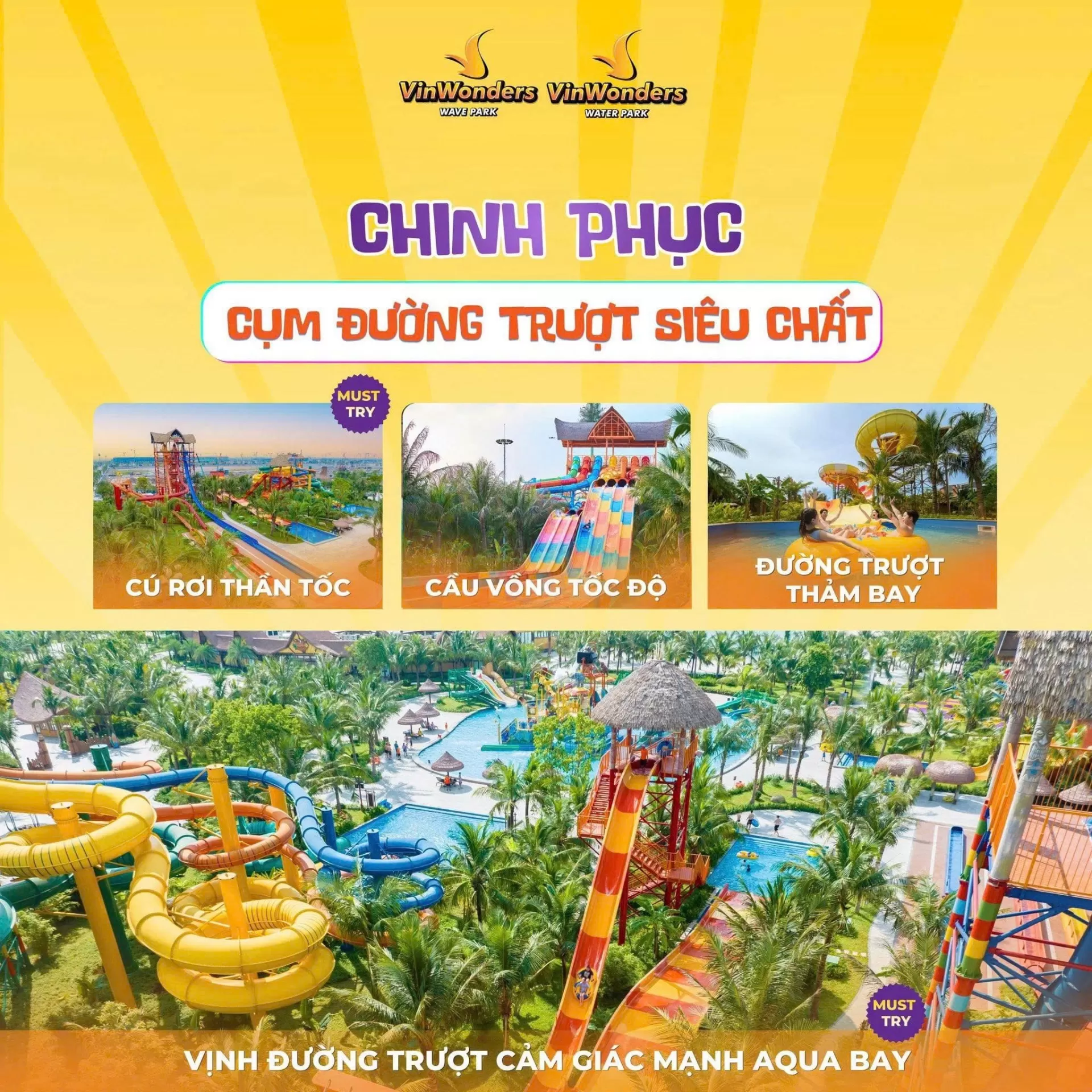 Tất tần tật những gì khiến bạn muốn quay lại VinWonders Water Park thêm nhiều lần nữa
