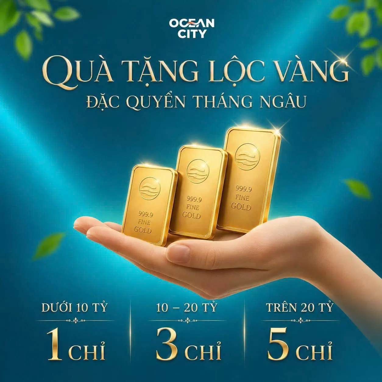 An cư Ocean City - Đón trọn Lộc Vàng tháng Ngâu